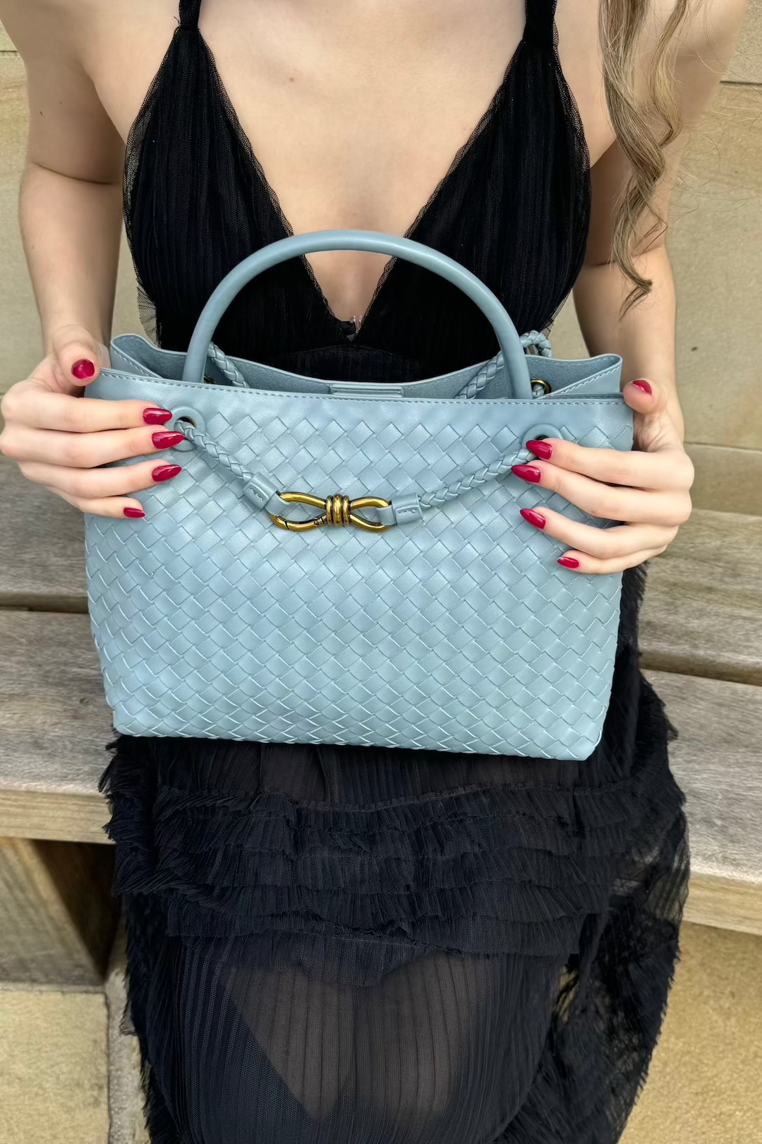 Diana Bag - Light Blue - CASAVENZA