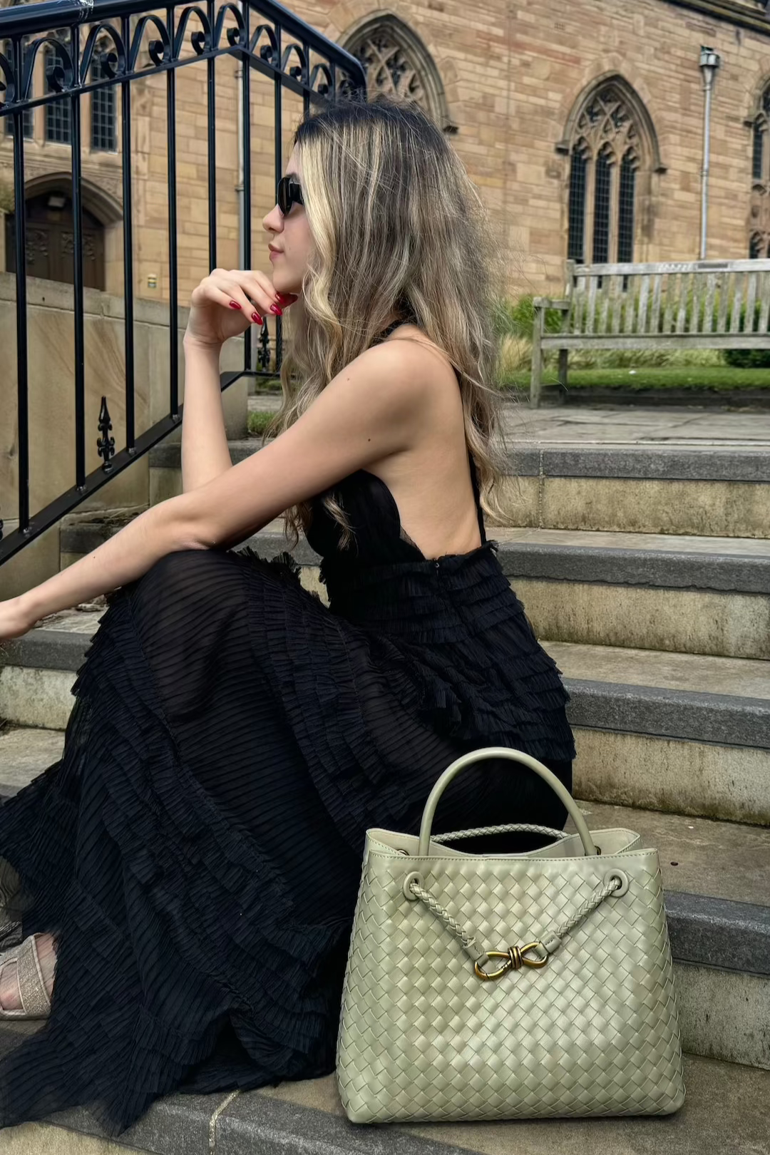 Diana Bag - Olive - AmatoLeather