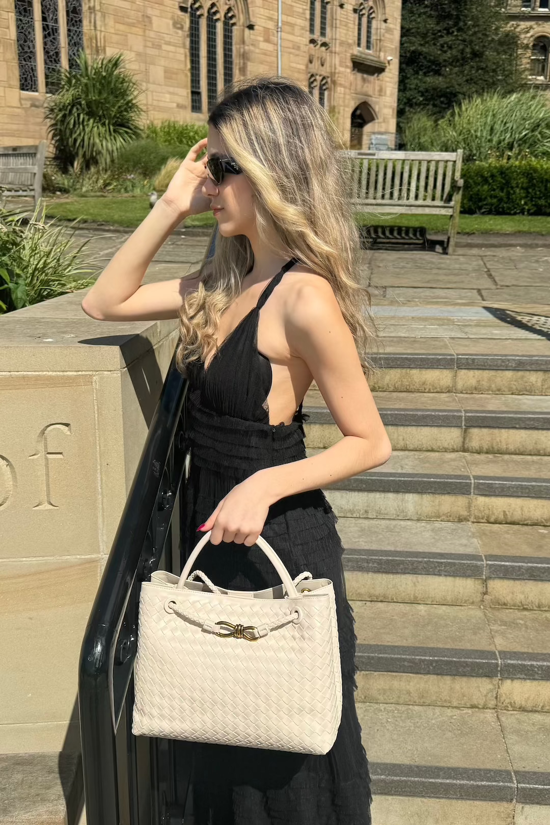 Diana Bag - Beige - AmatoLeather