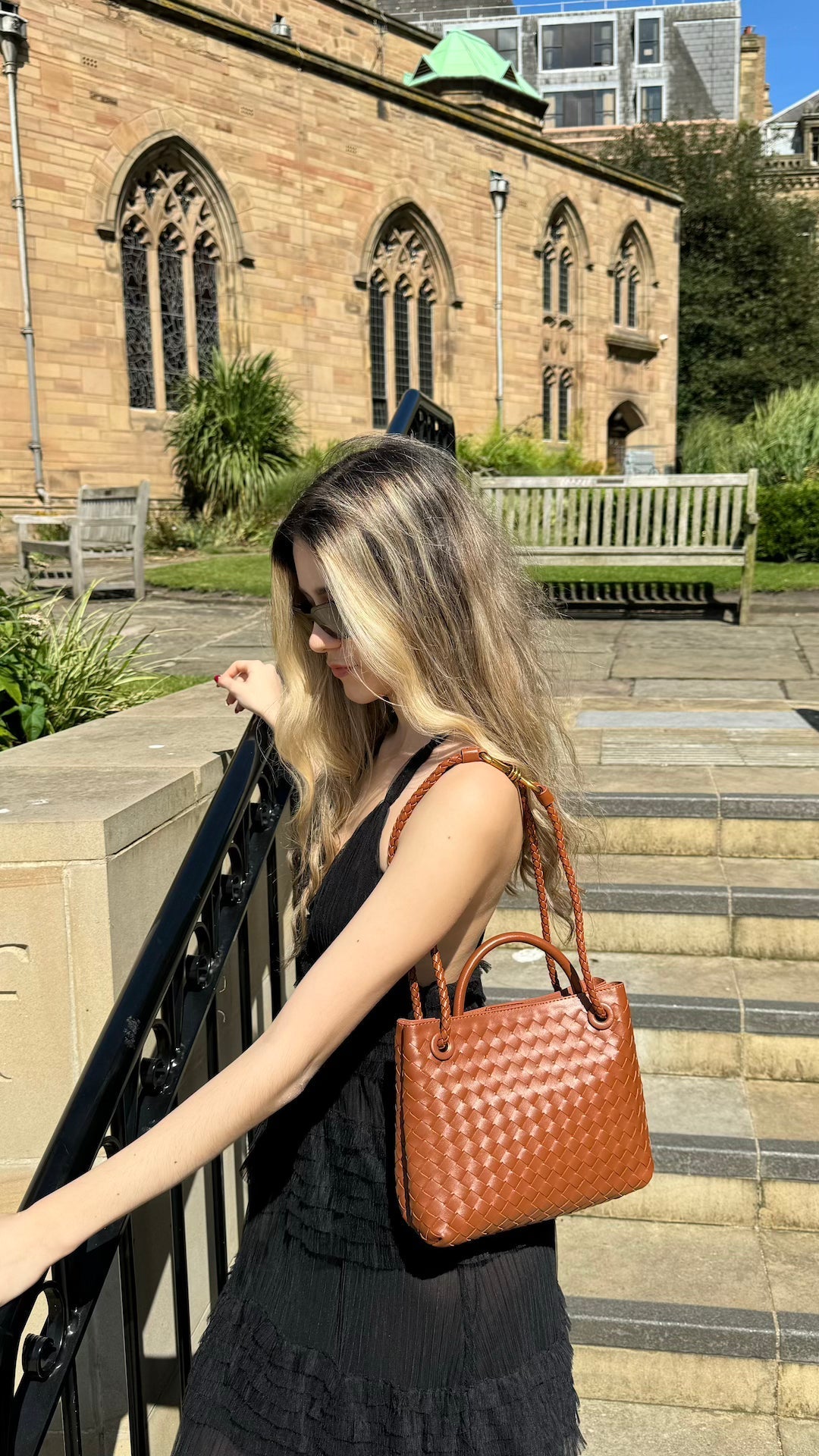 Diana Bag Mini - Brown - AmatoLeather