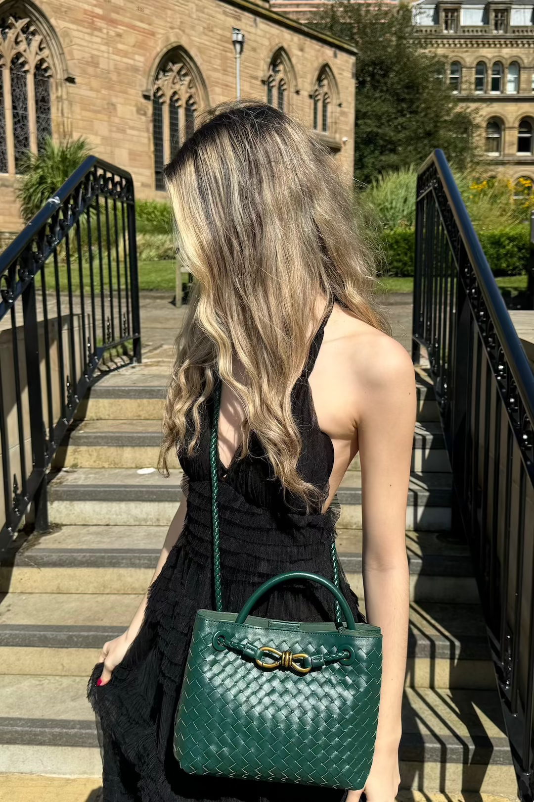 Diana Bag Mini - Green - AmatoLeather