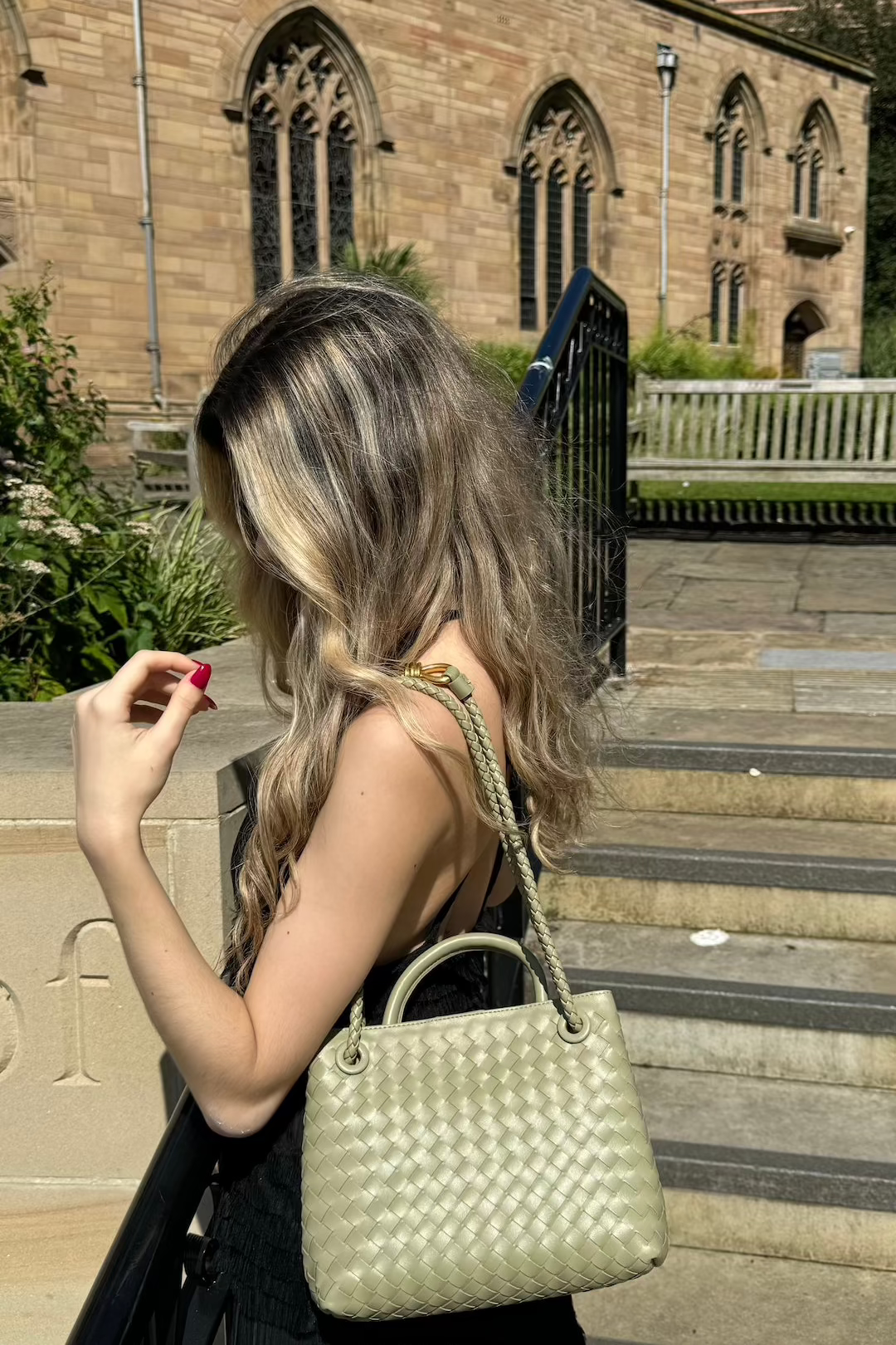 Diana Bag Mini - Olive - AmatoLeather