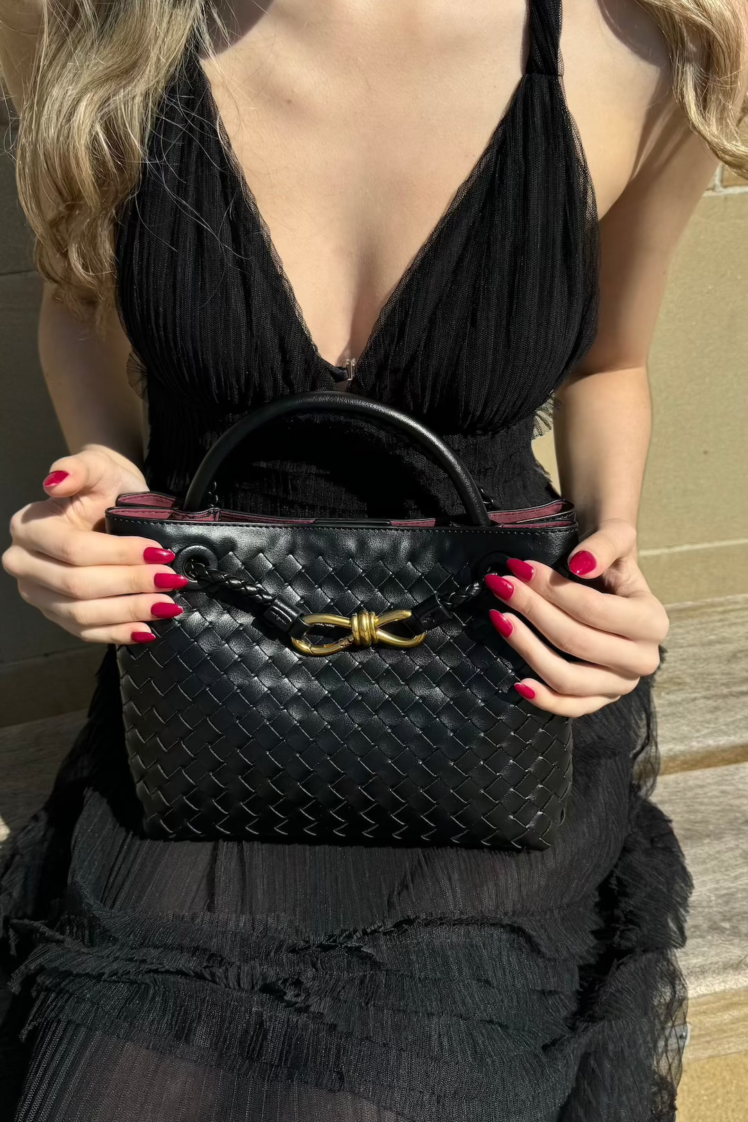 Diana Bag Mini - Black - CASAVENZA