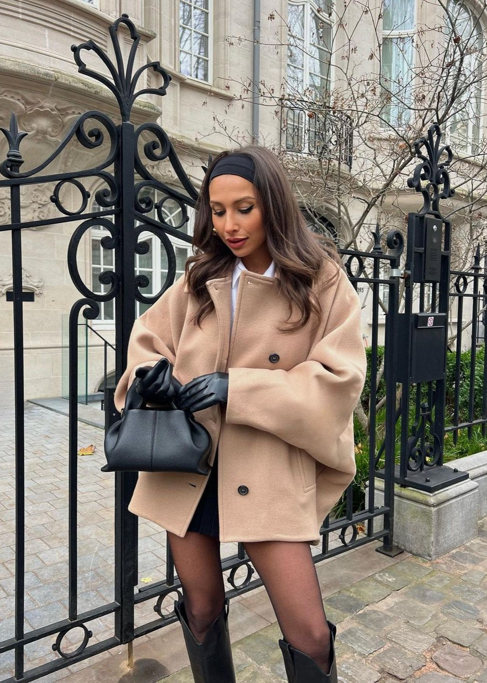 Lucinda Bag Mini - Black - AmatoLeather