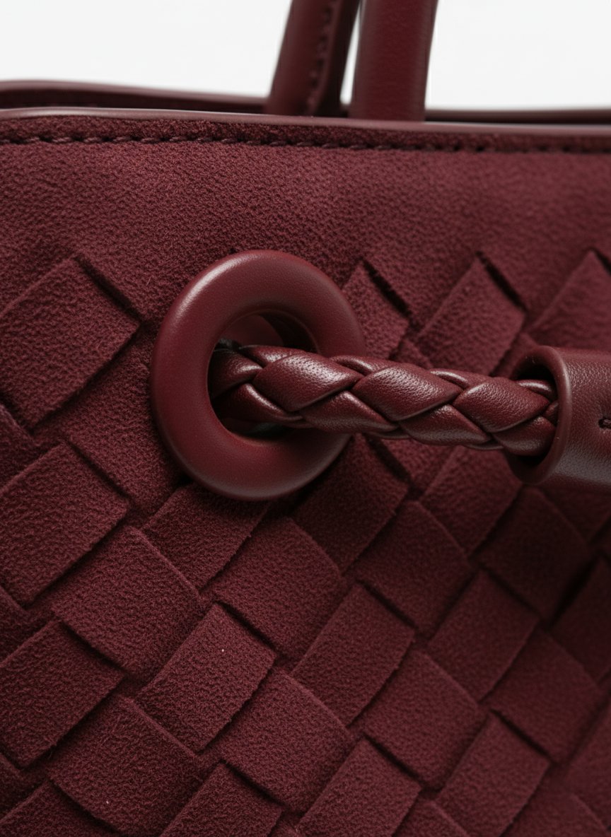 Diana Bag Suede - Burgundy