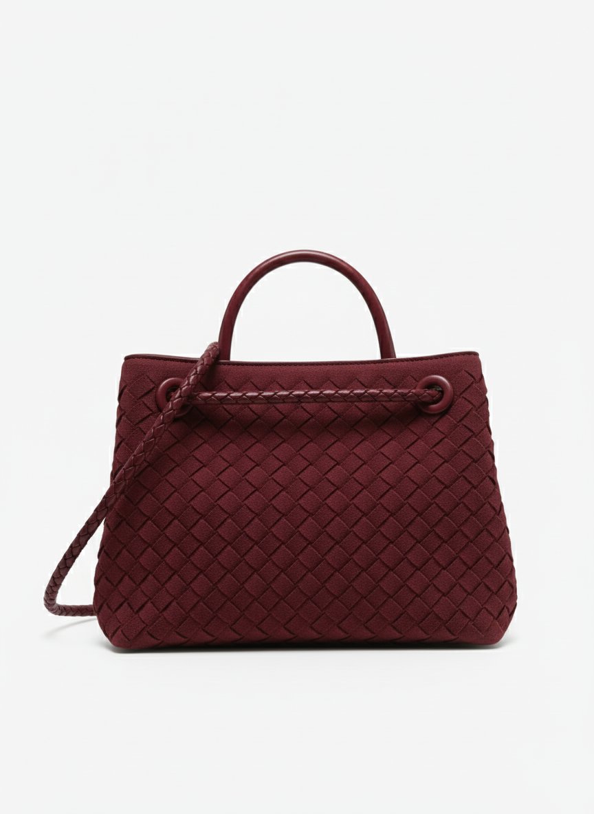 Diana Bag Suede - Burgundy