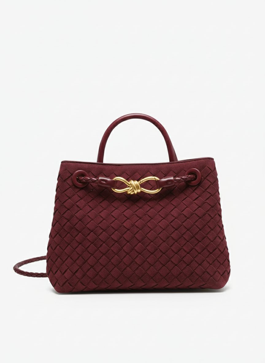Diana Bag Suede - Burgundy