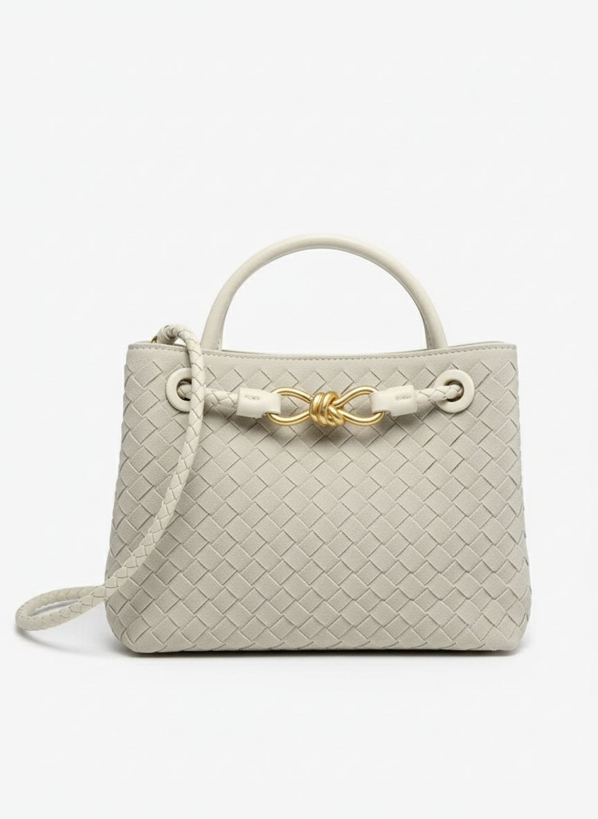 Diana Bag Suede - Off White