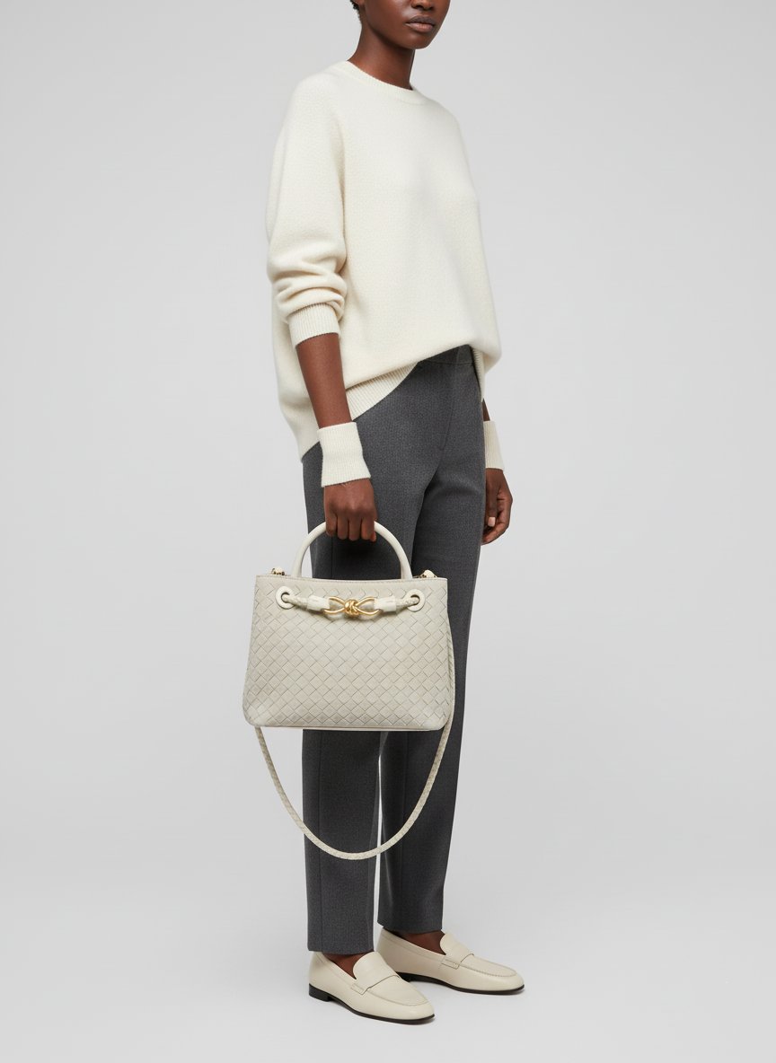 Diana Bag Suede - Off White