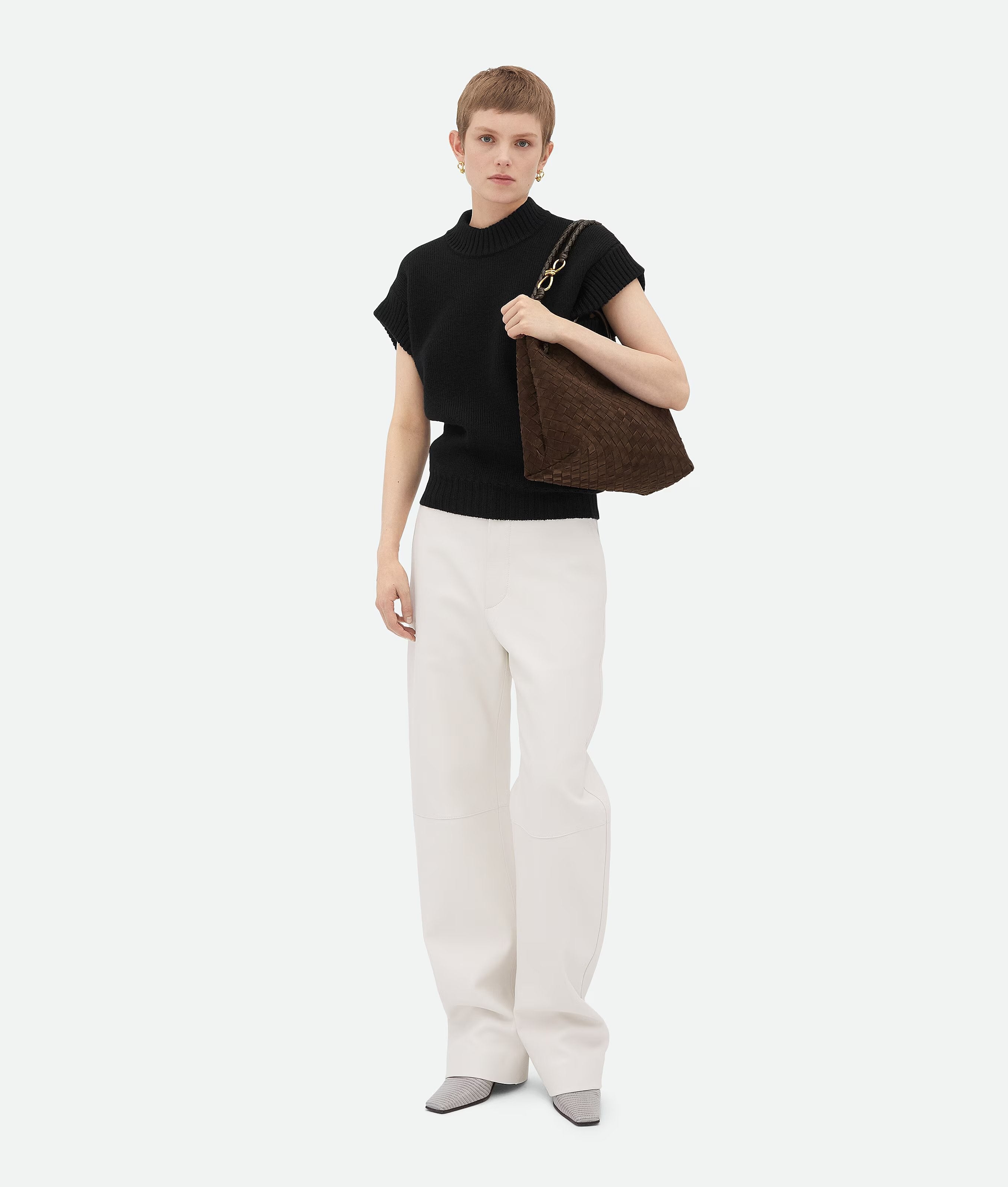 Diana Bag Suede - Dark Brown