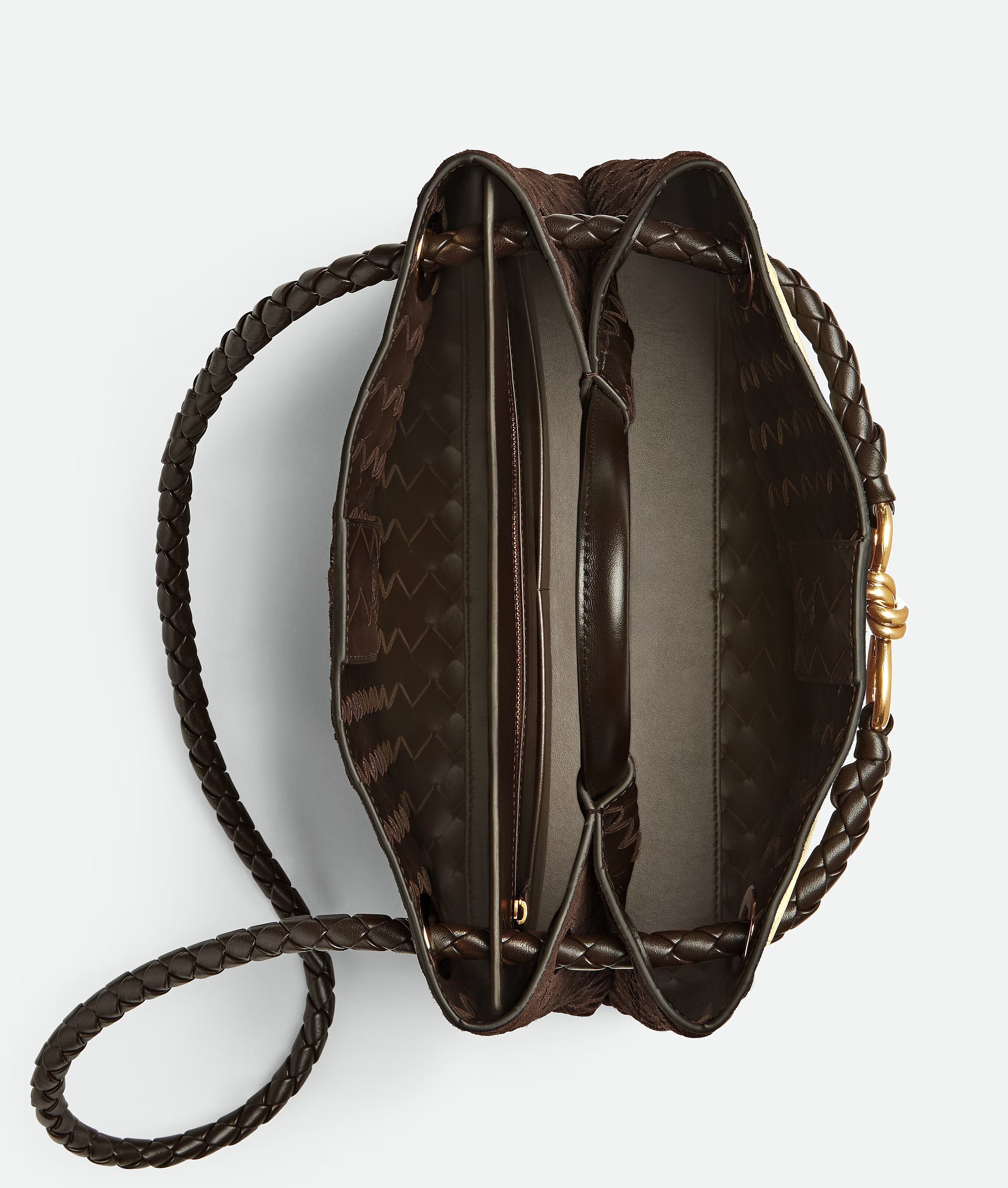 Diana Bag Suede - Dark Brown