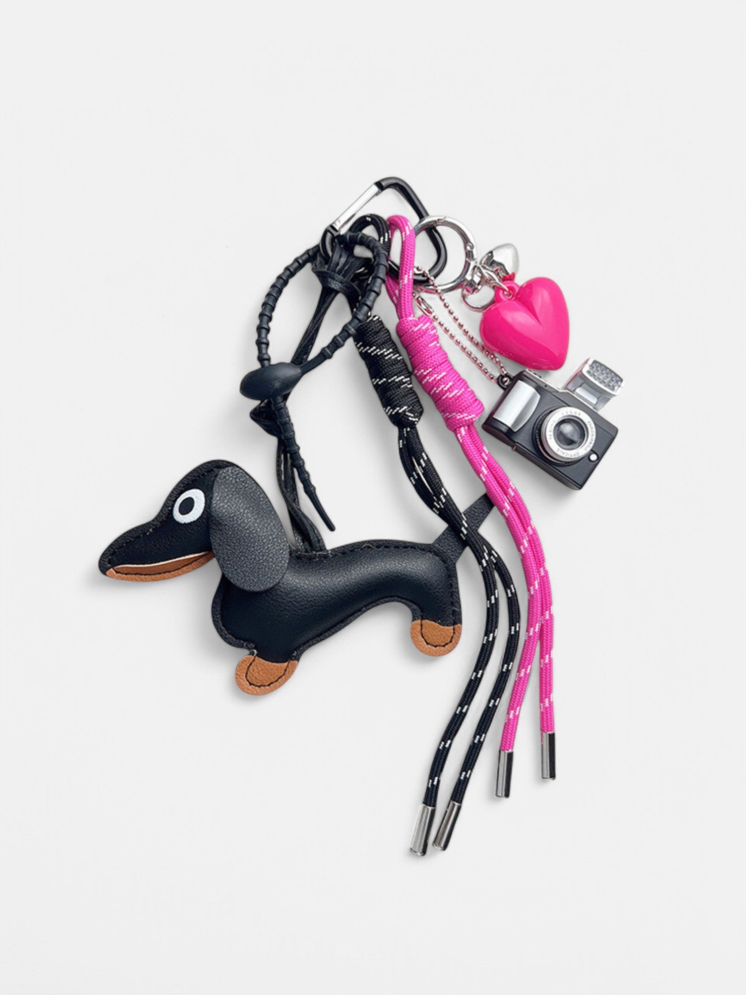 Camera & Puppy Bag Charm - CASAVENZA