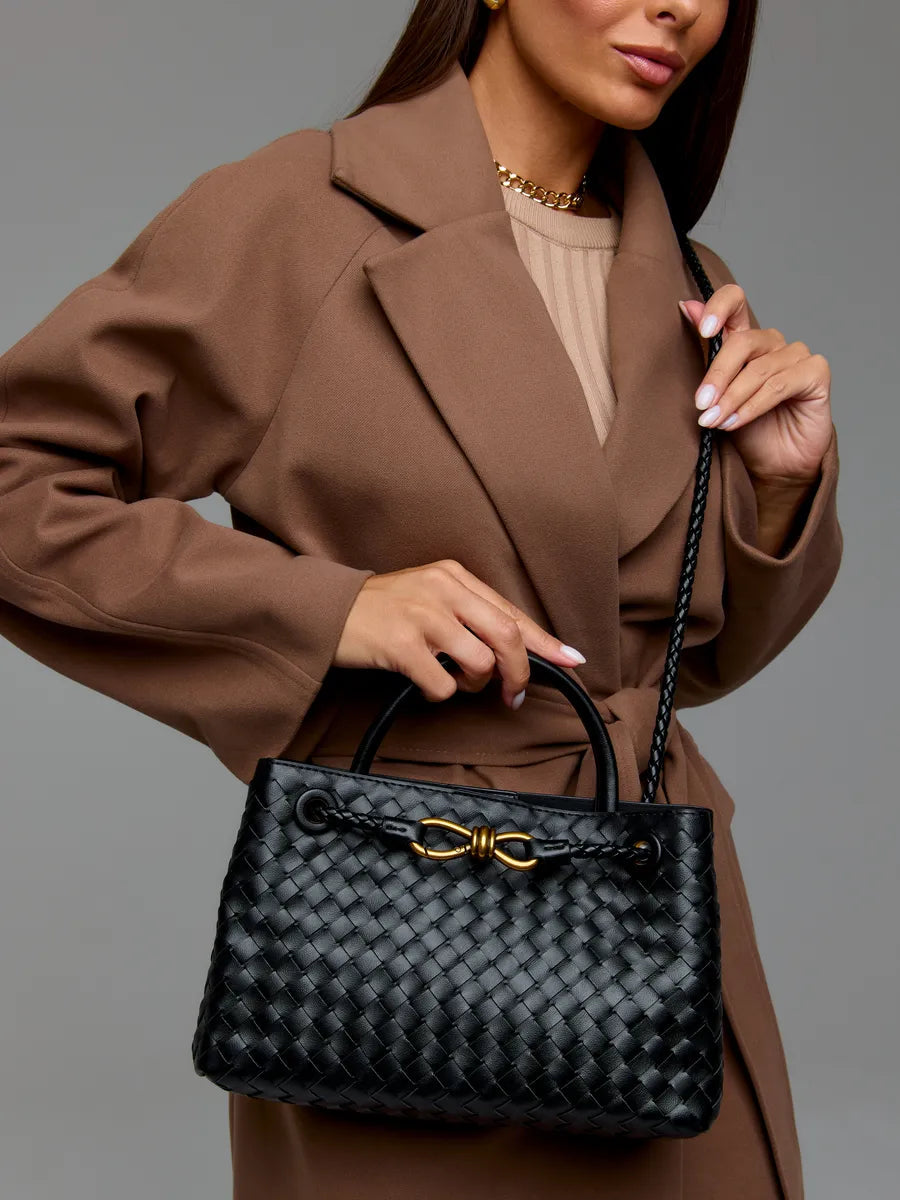 Diana Bag - Black - AmatoLeather