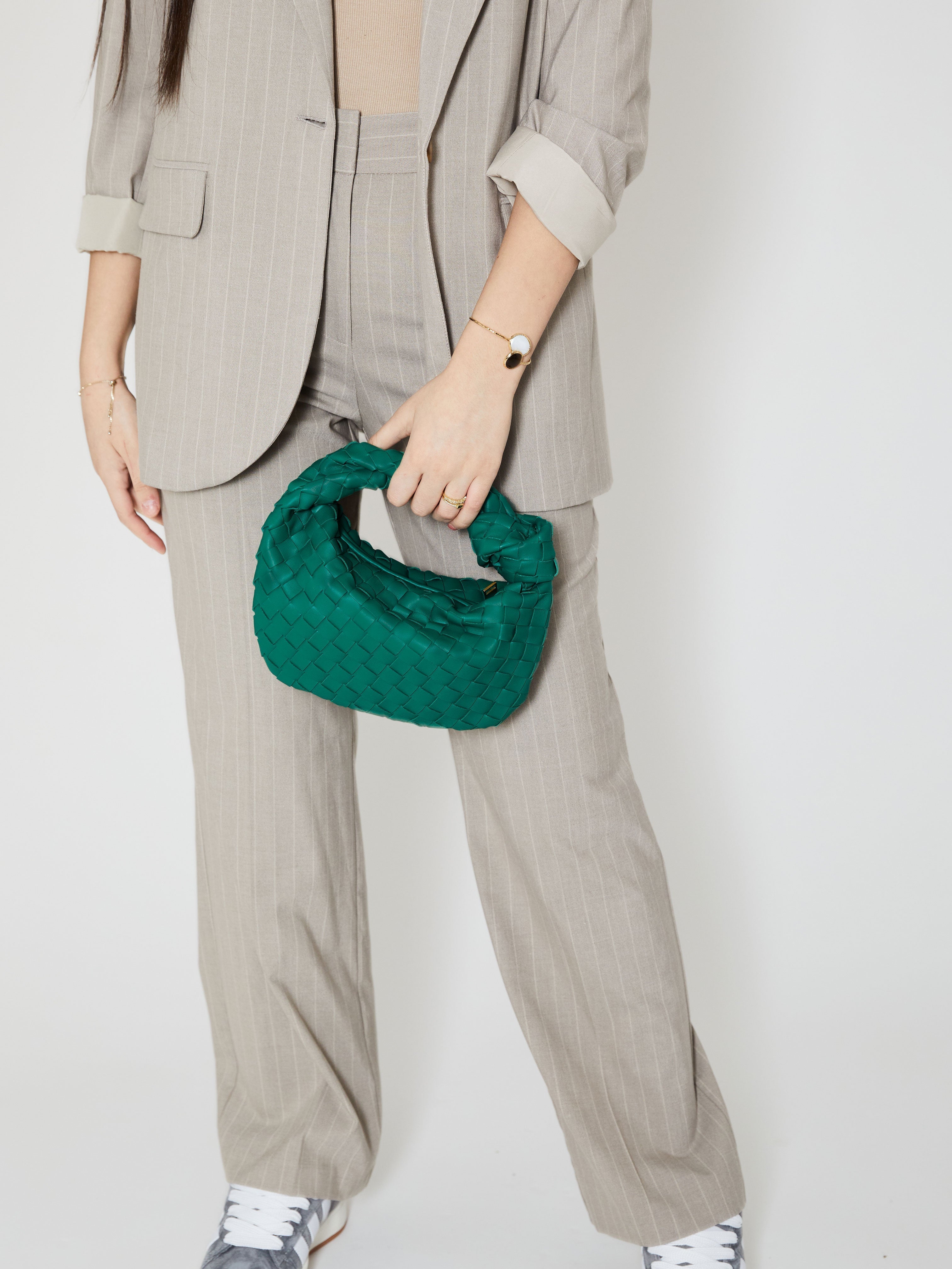 Mini Everyday Leather Bag - Jade Green - CASAVENZA