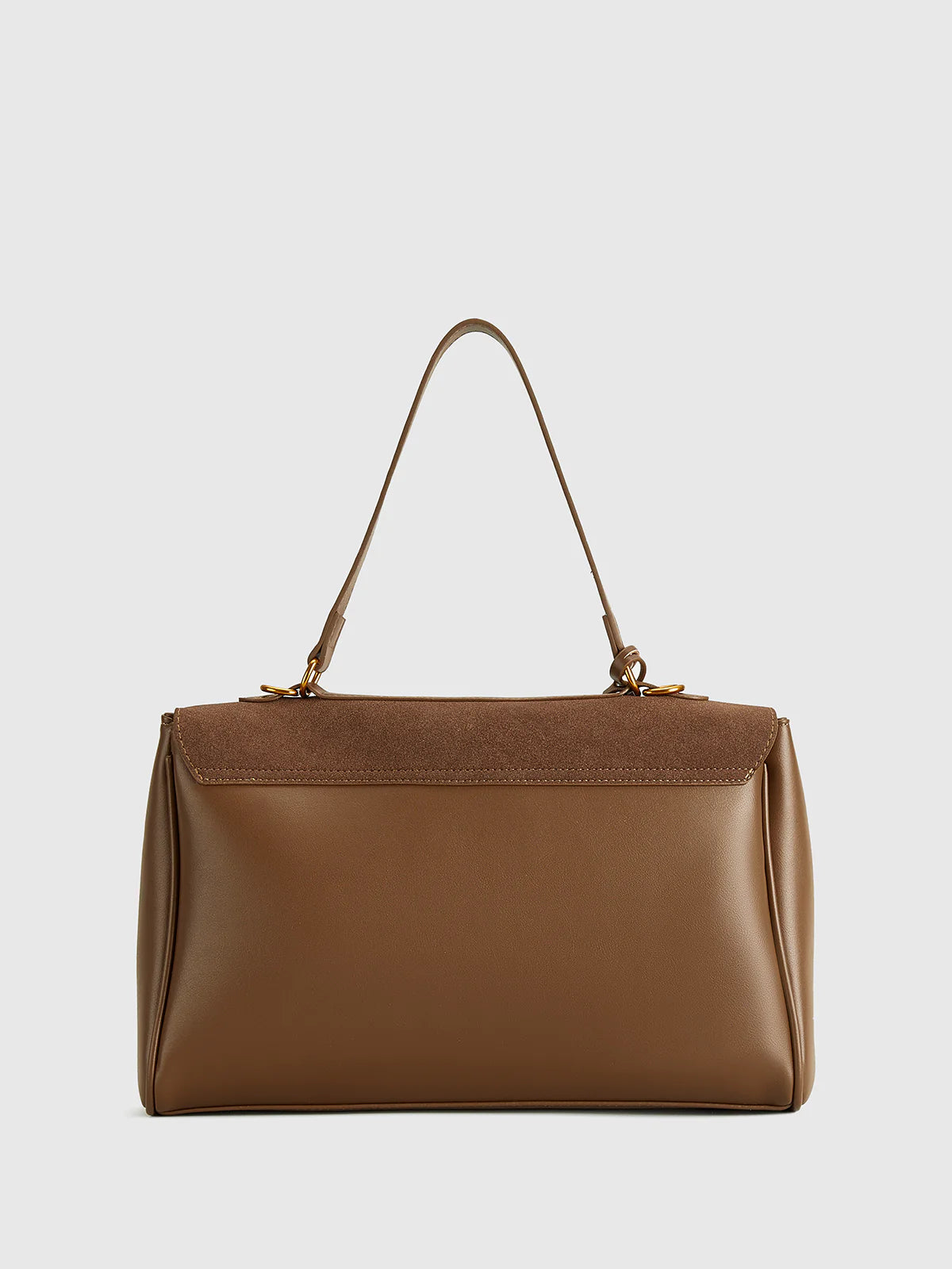 Celia Suede Bag - Brown - CASAVENZA