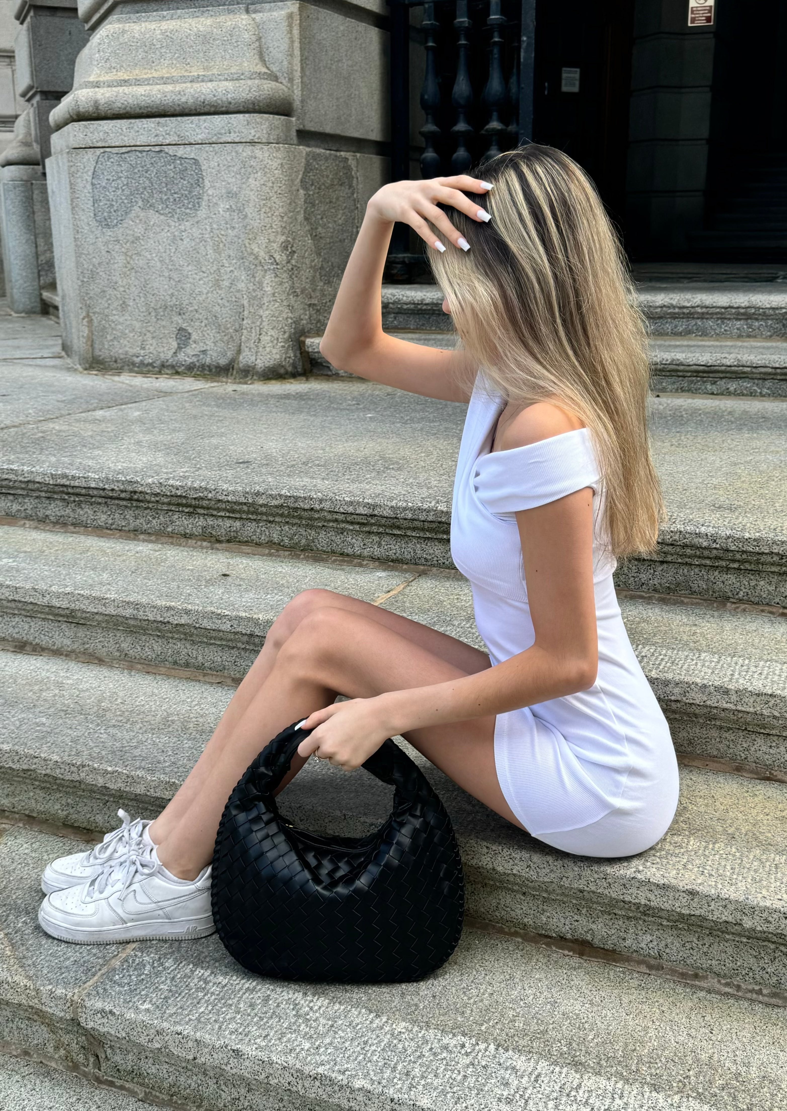 Serena Everyday Bag - Black - CASAVENZA