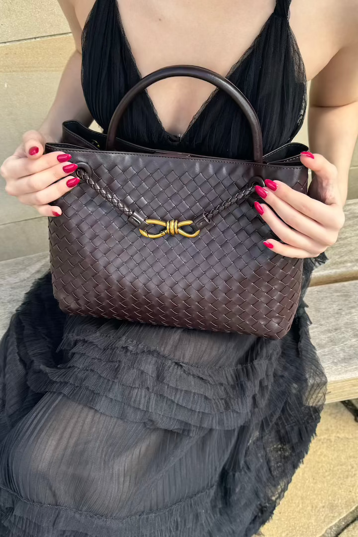Diana Bag -  Dark Brown - CASAVENZA
