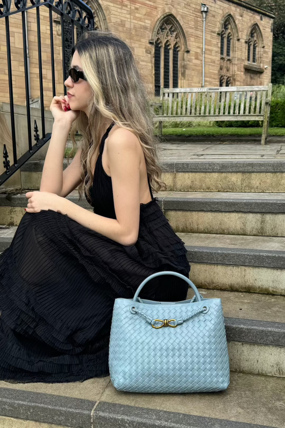 Diana Bag - Light Blue - CASAVENZA