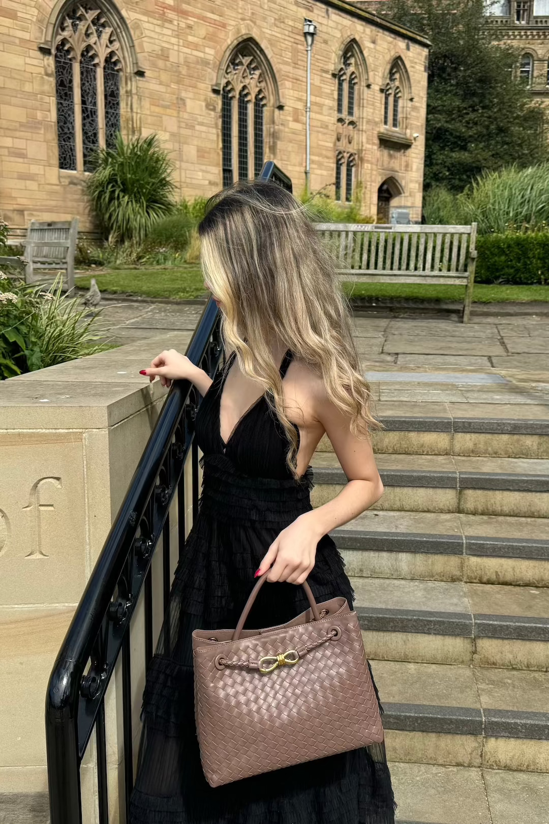 Diana Bag - Dove - AmatoLeather 