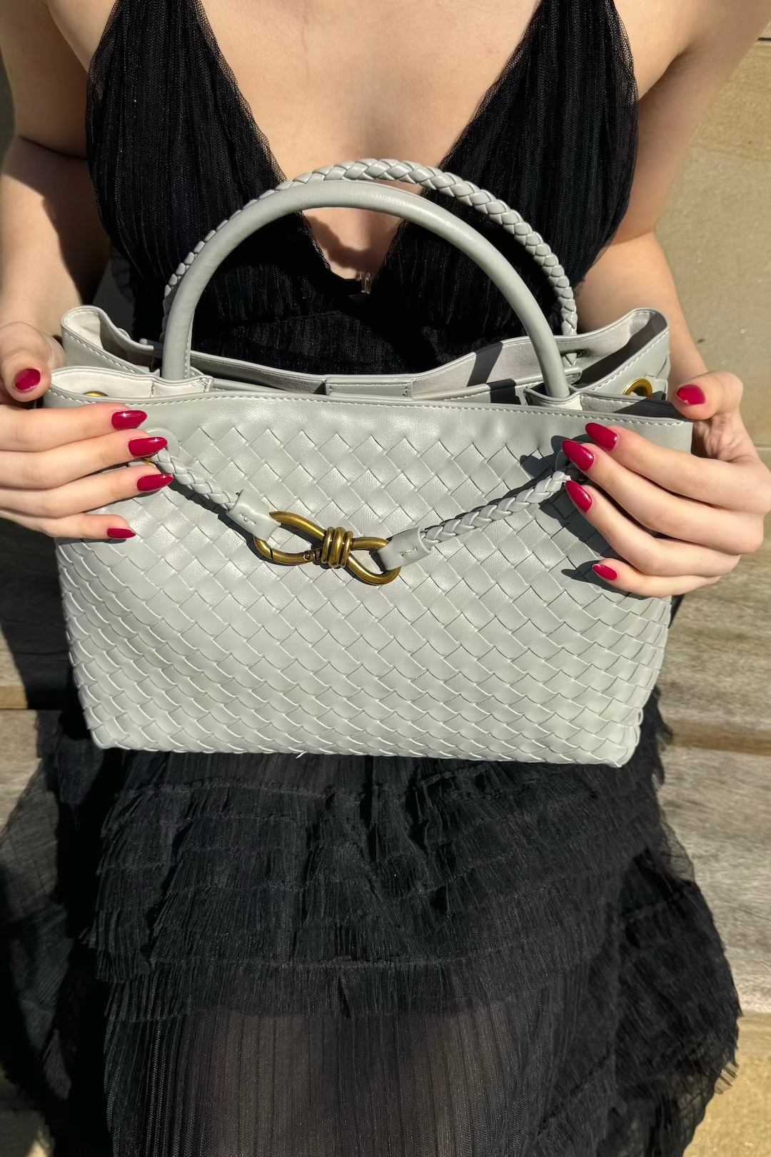 Diana Bag - Silver - CASAVENZA