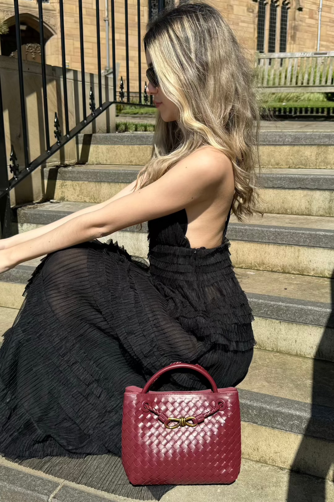 Diana Bag Mini - Wine Red - AmatoLeather 