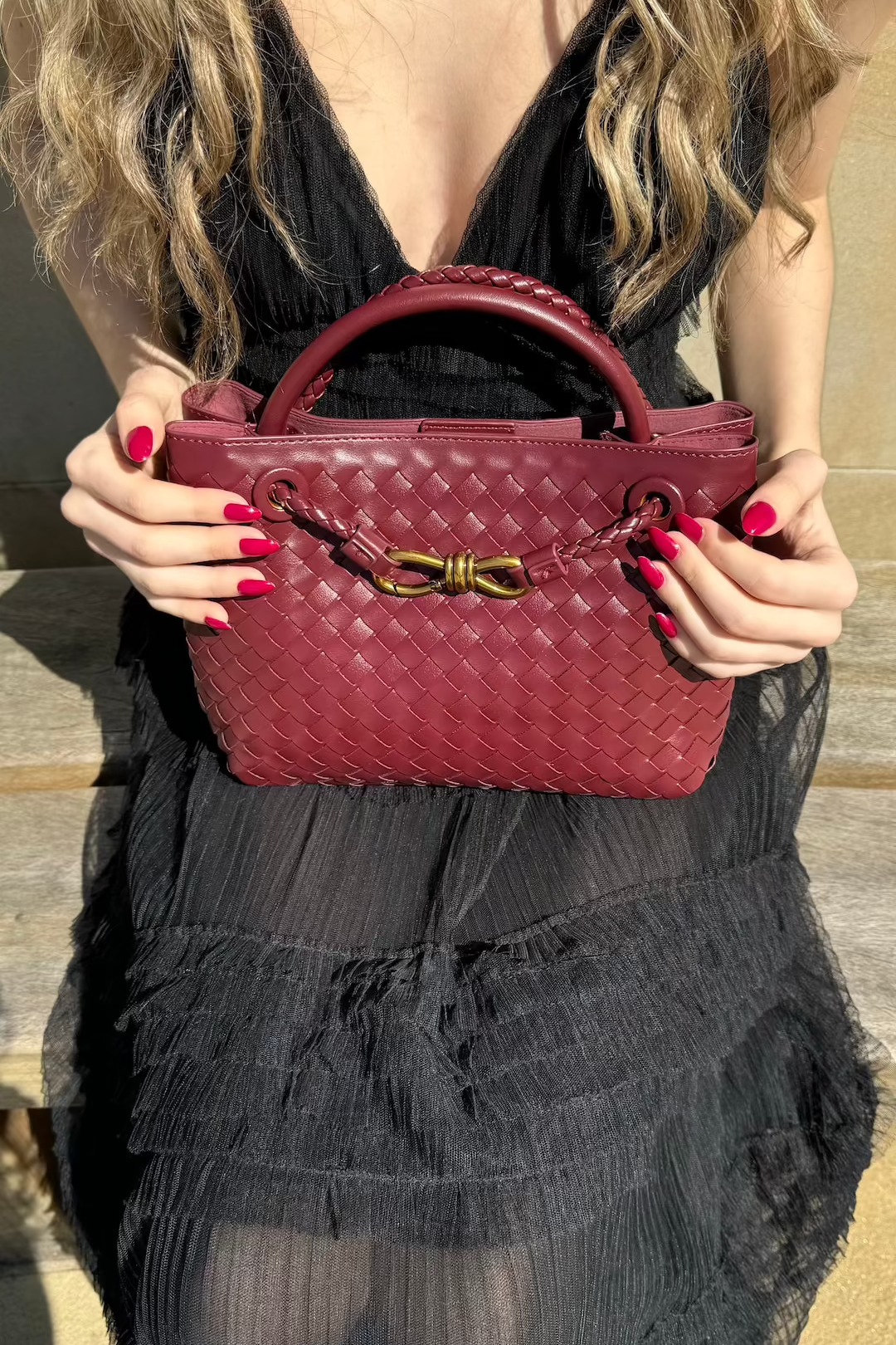 Diana Bag Mini - Wine Red - CASAVENZA
