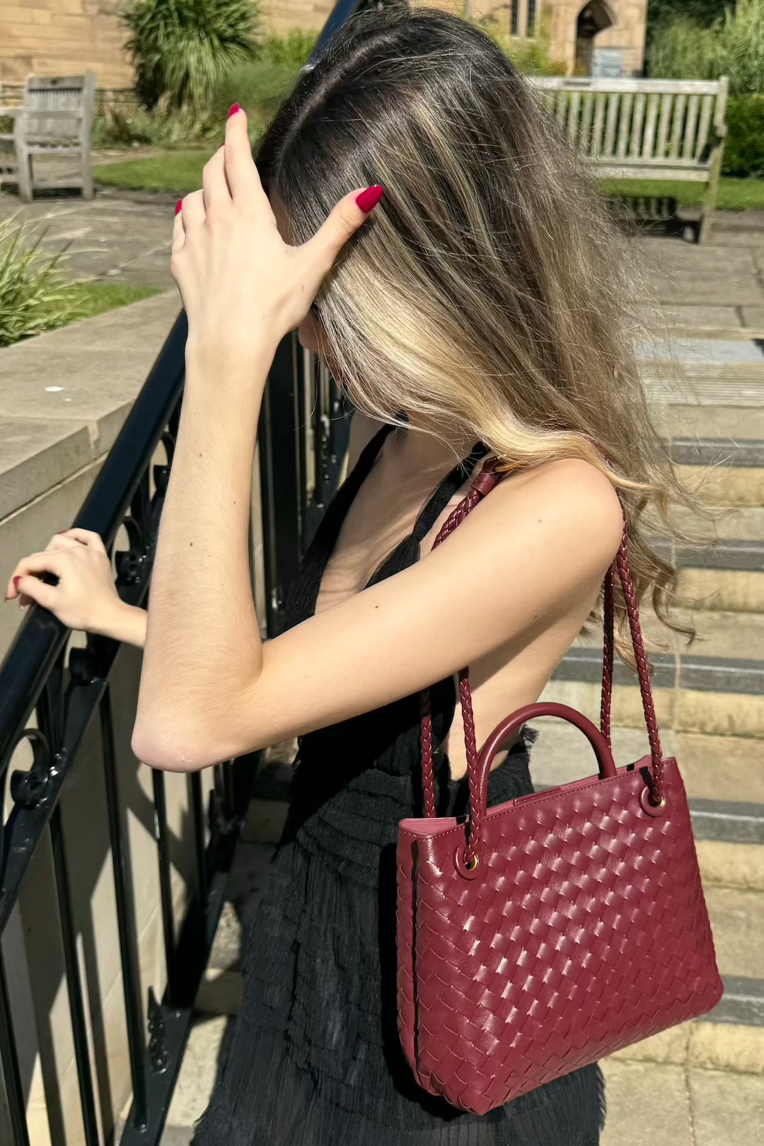 Diana Bag Mini - Wine Red - CASAVENZA