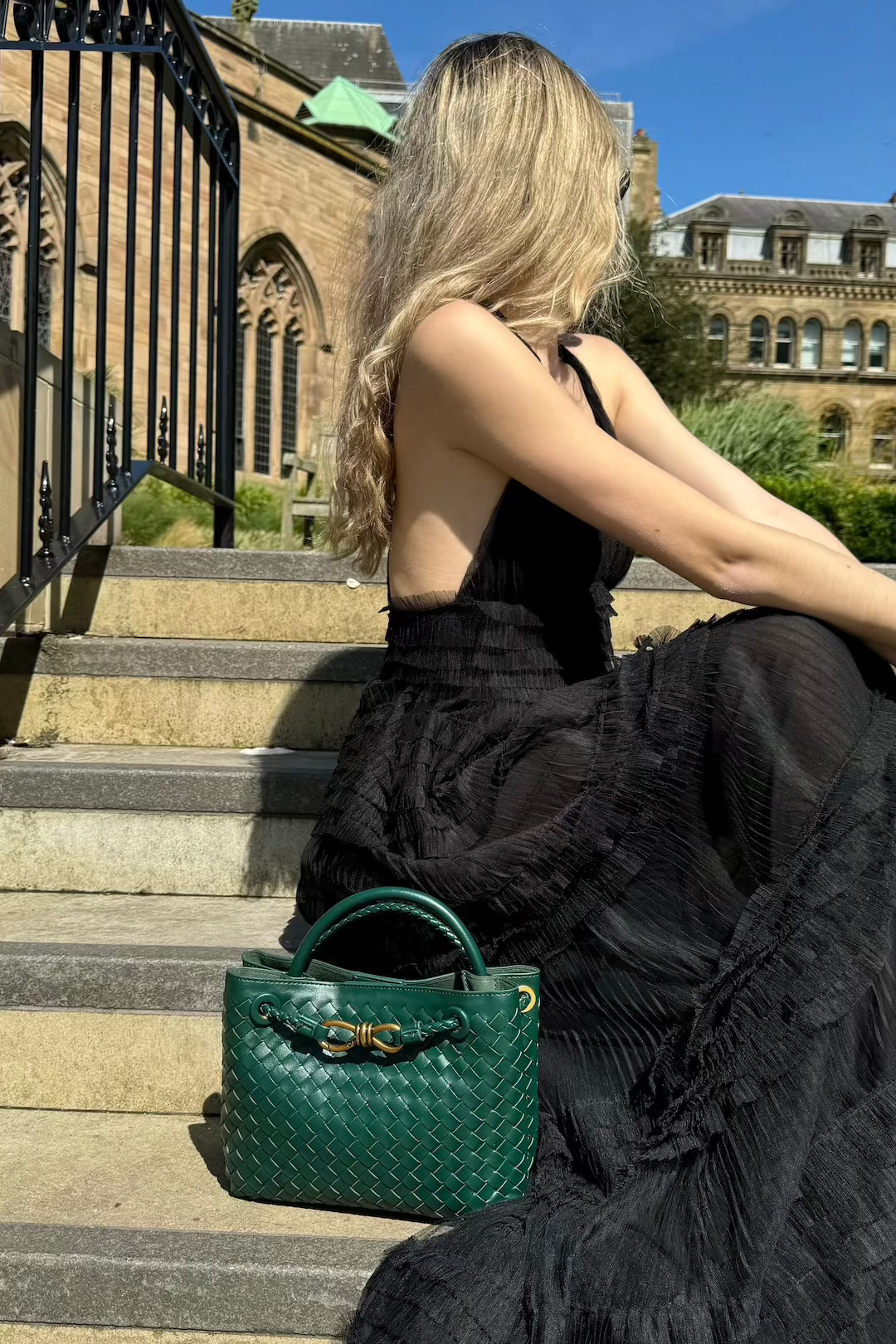 Diana Bag Mini - Green - AmatoLeather 