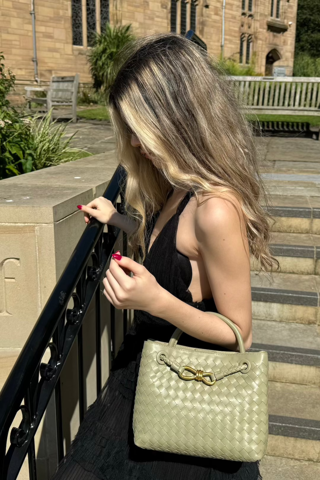 Diana Bag Mini - Olive - AmatoLeather 