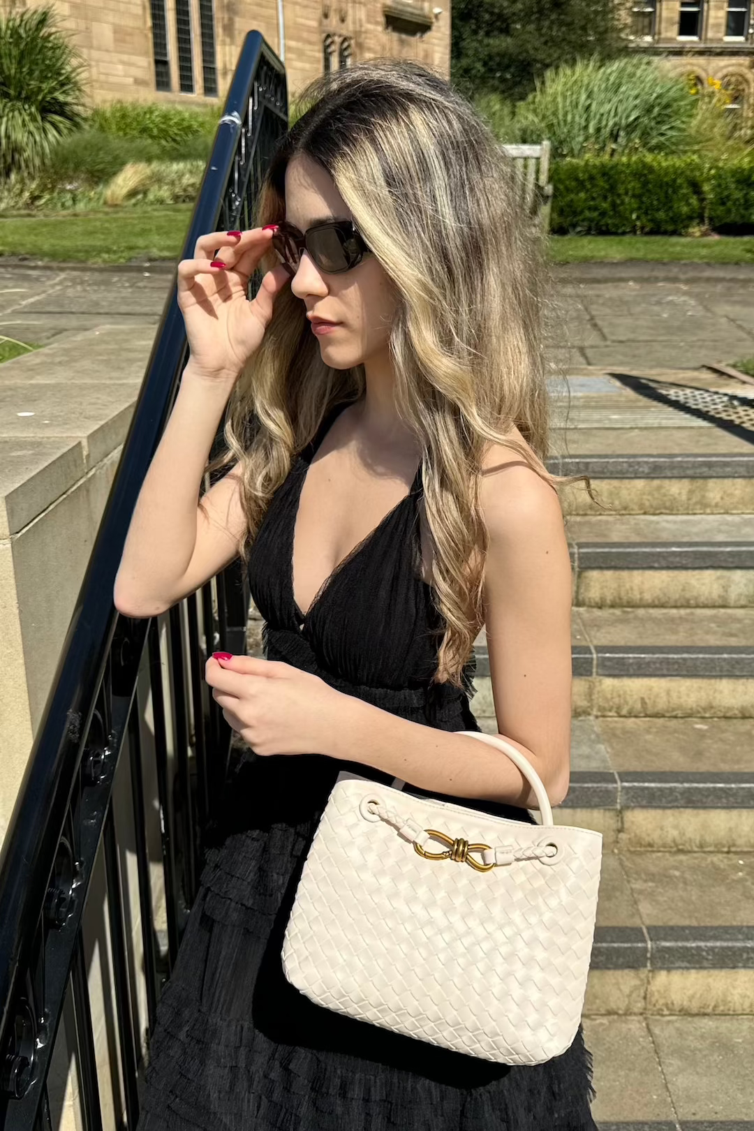 Diana Bag Mini - Beige - AmatoLeather 