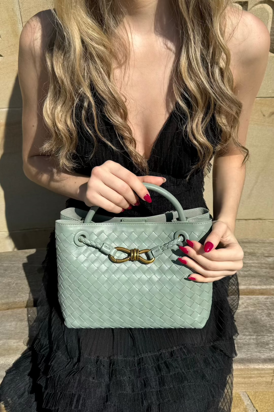 Diana Bag Mini - Teal - CASAVENZA