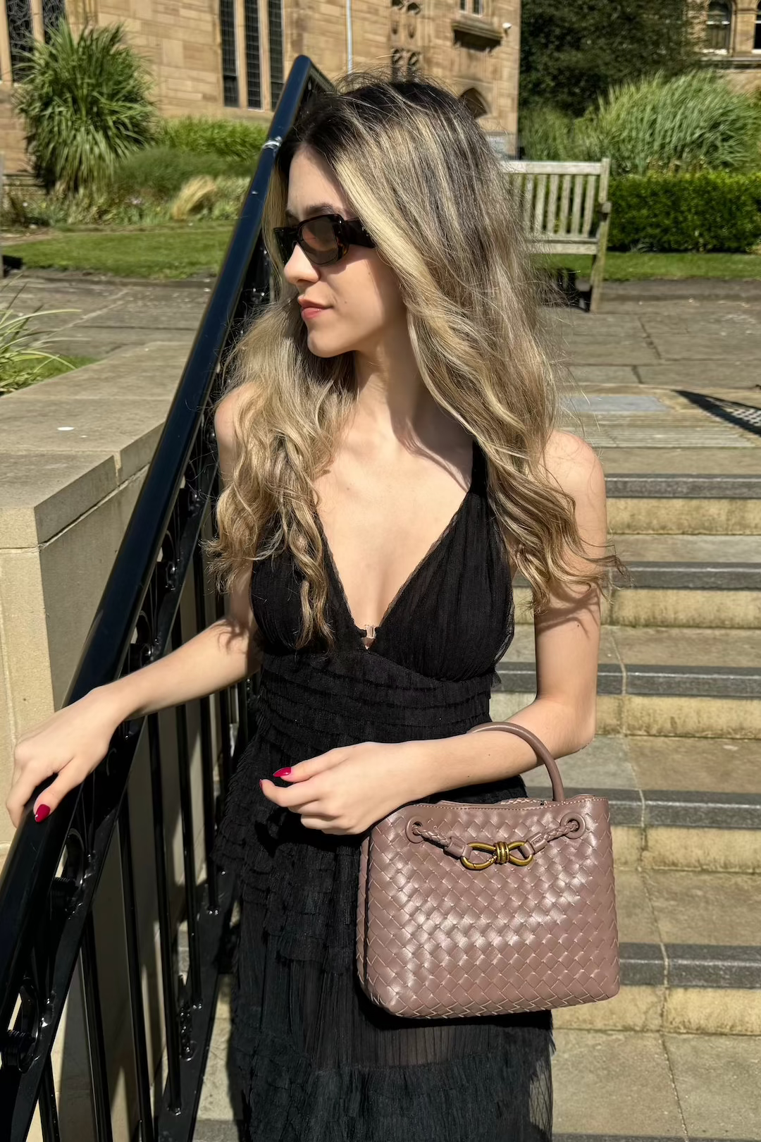 Diana Bag Mini - Dove - AmatoLeather 