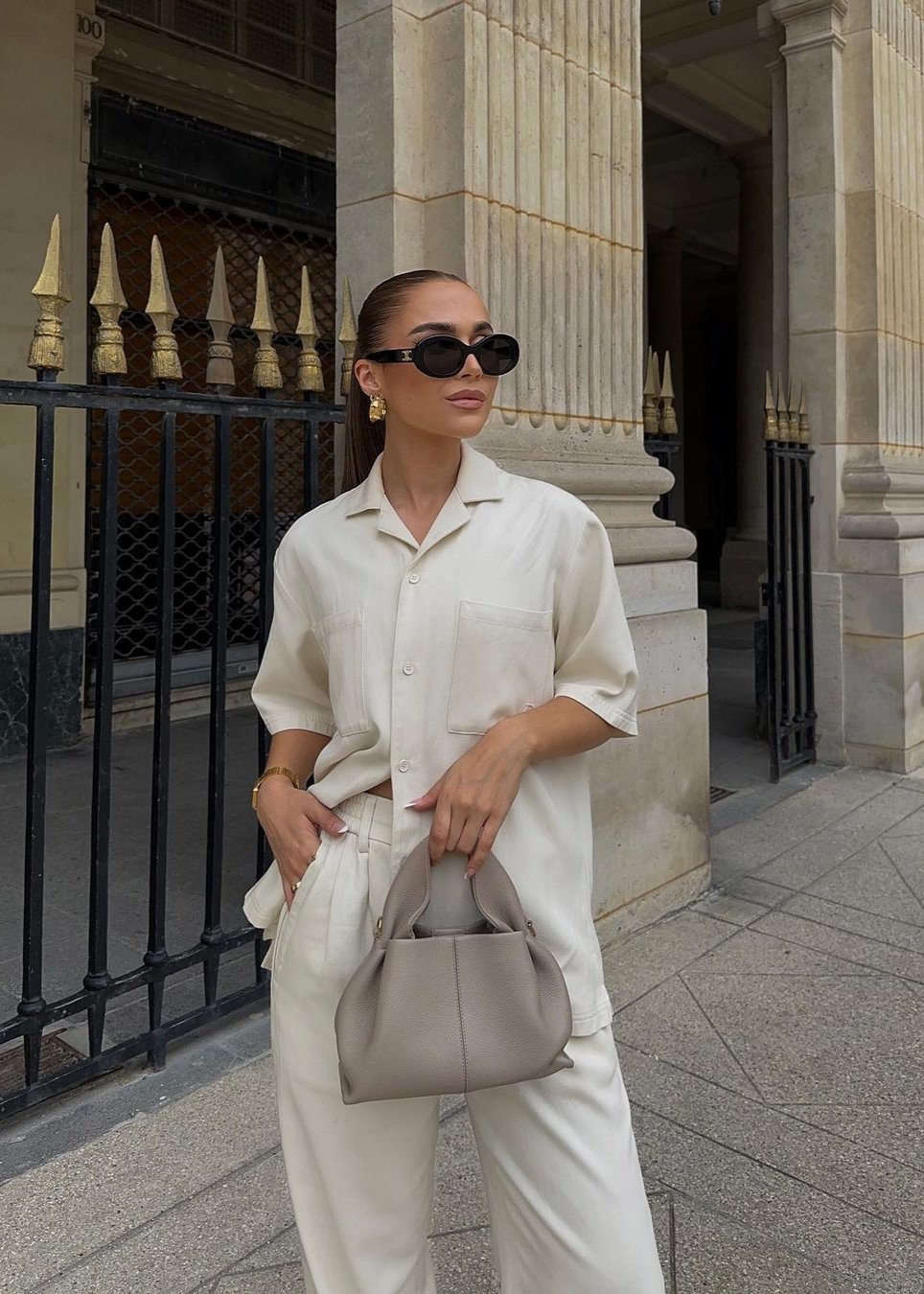 Lucinda Bag Mini - Taupe - CASAVENZA