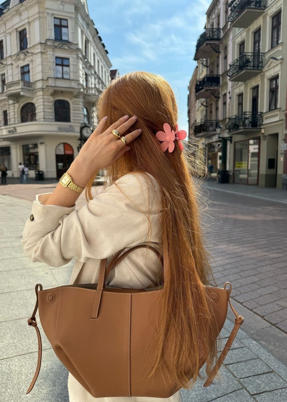 Essential Tote Bag - Camel - CASAVENZA