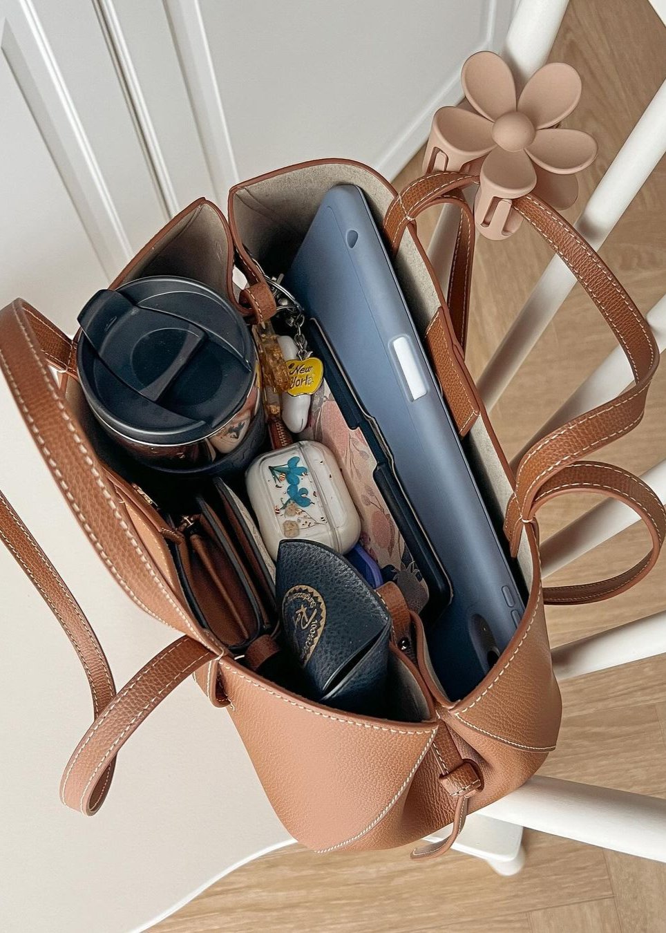 Essential Tote Bag - Camel - CASAVENZA