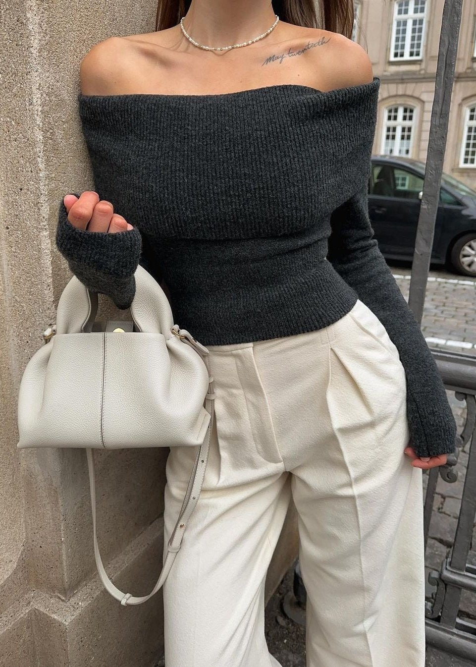 Lucinda Bag Mini - Off White - CASAVENZA