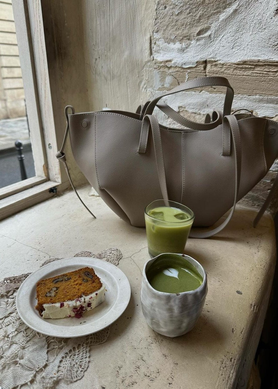 Essential Tote Bag - Taupe - CASAVENZA