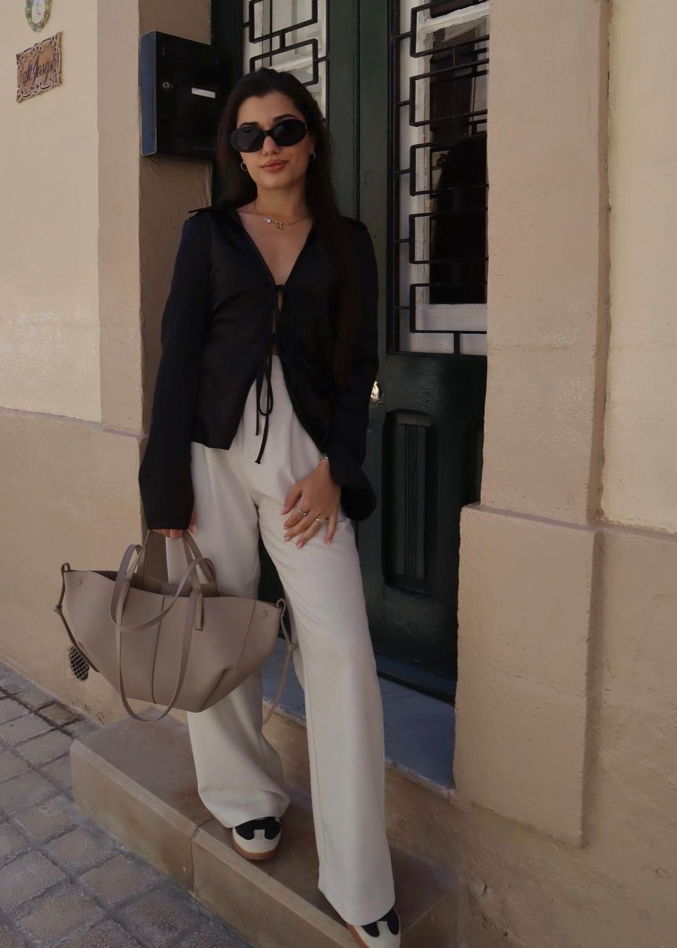 Essential Tote Bag - Taupe - AmatoLeather 