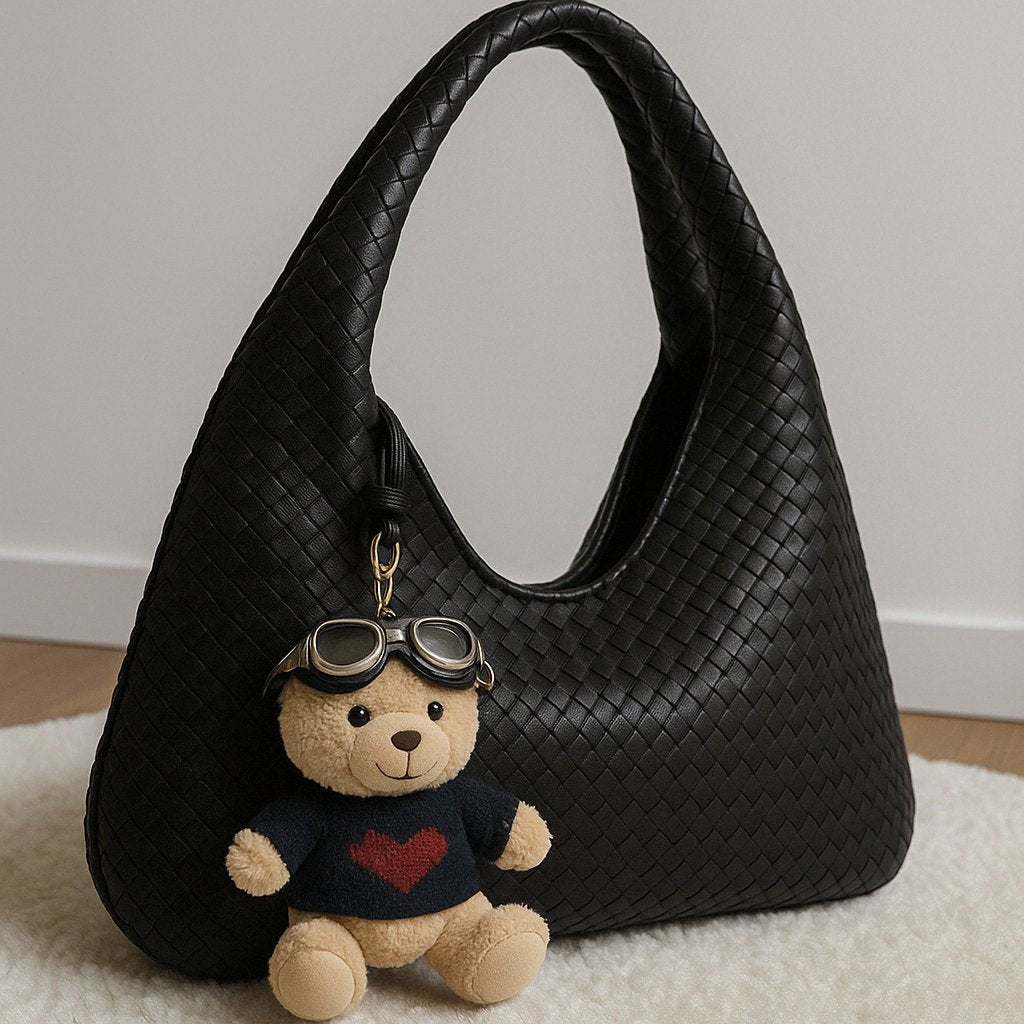 Teddy Bear Bag Charm - CASAVENZA