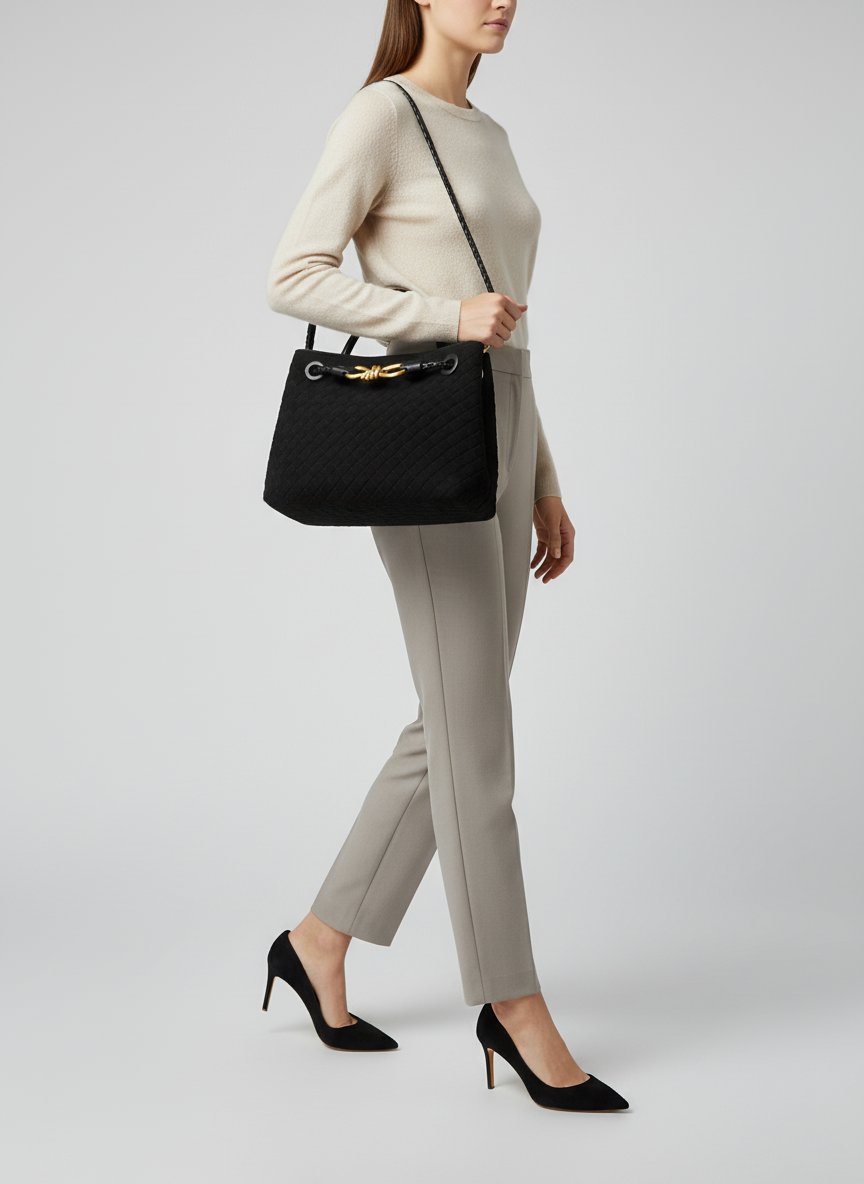 Diana Bag Suede - Black