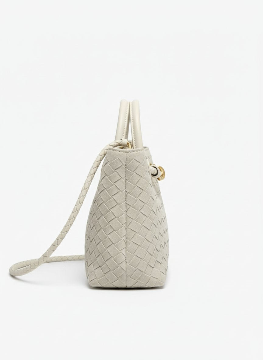 Diana Bag Suede - Off White