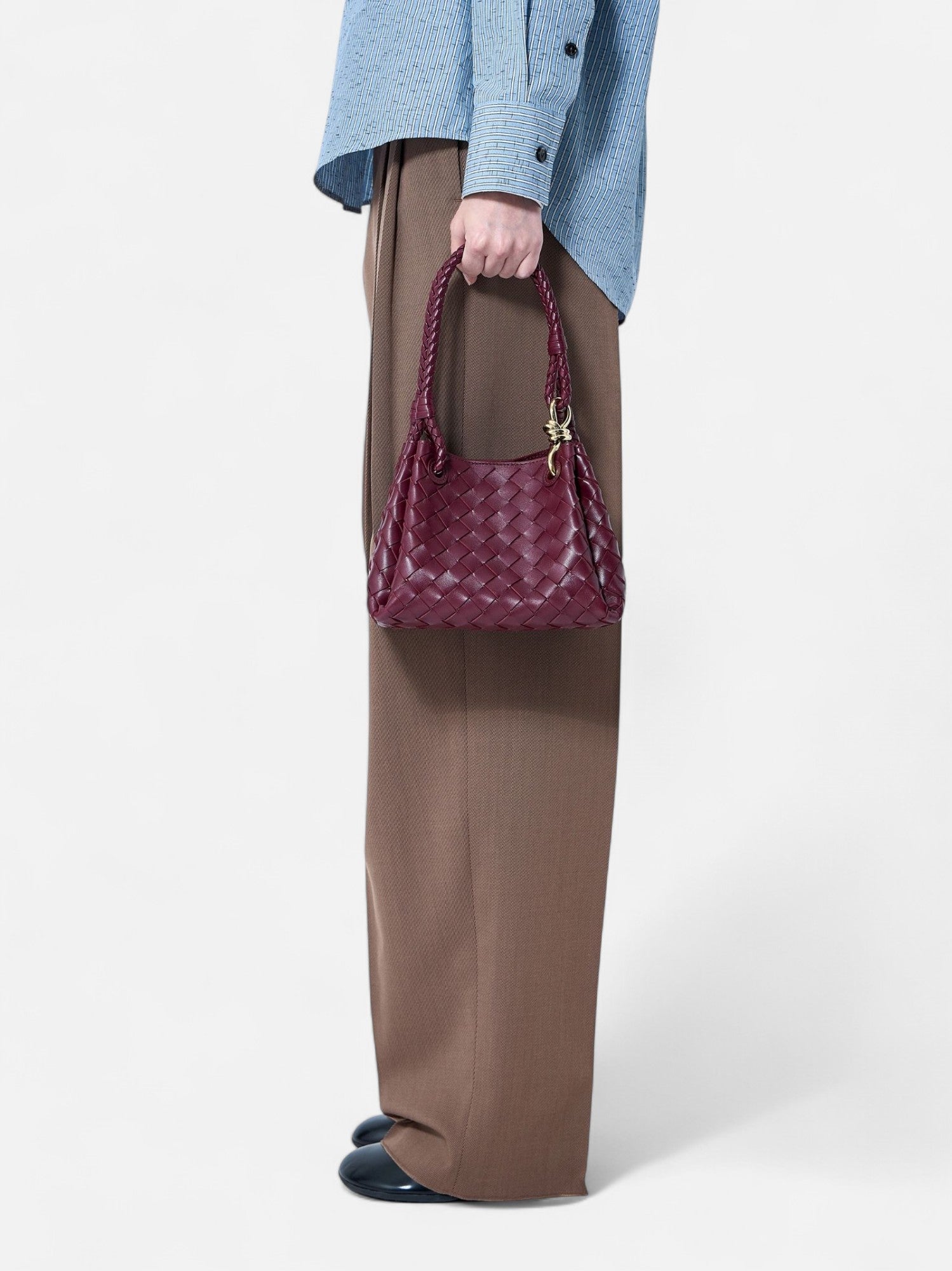 Small Parachute Bag - Burgundy - CASAVENZA