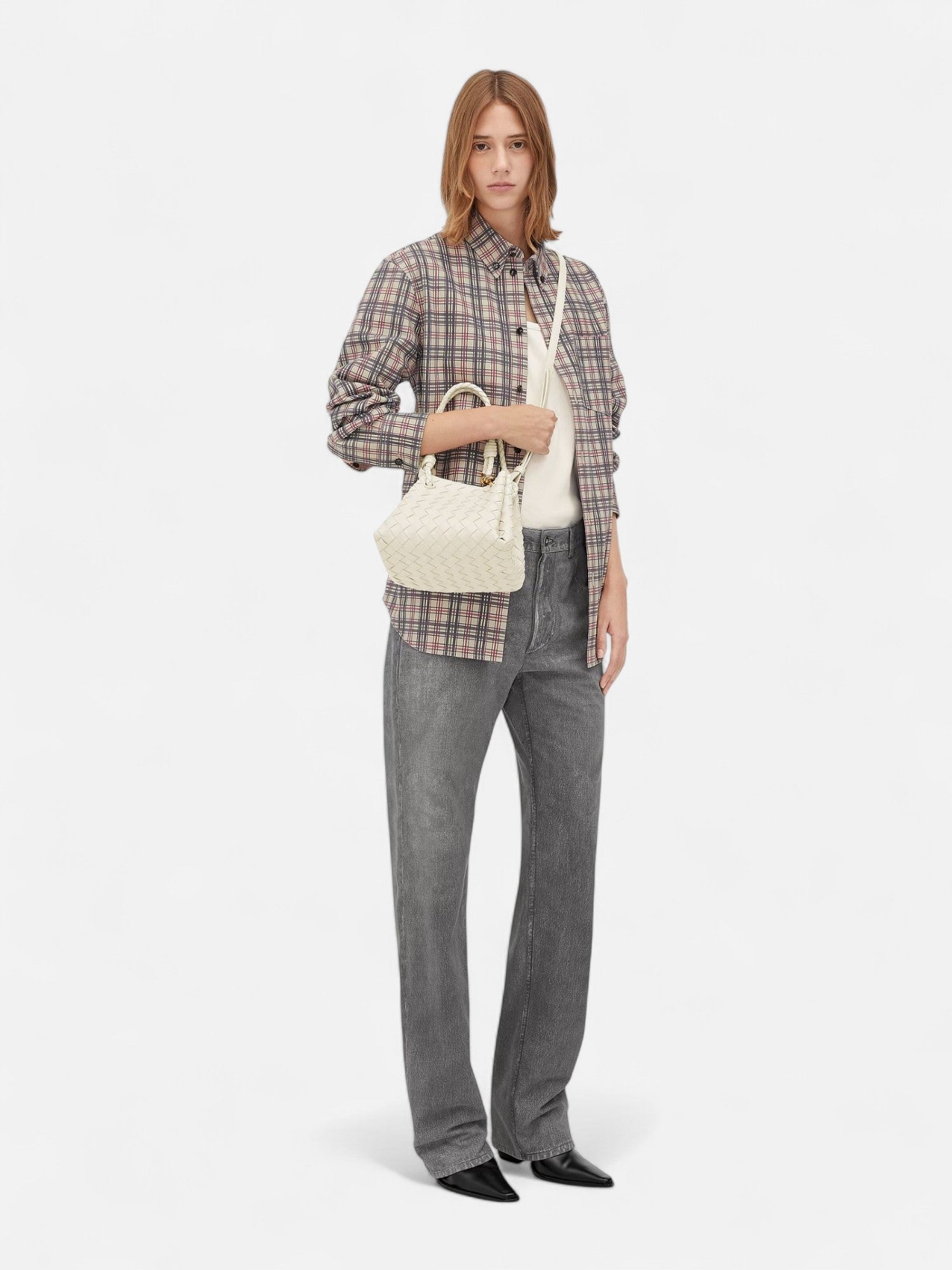 Small Parachute Bag - White - CASAVENZA